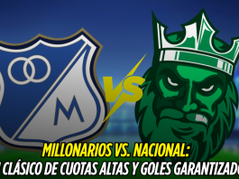 Millonarios vs Nacional: duelo clave jornada 12 Millonarios vs Atlético Nacional