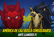 América de Cali busca consolidarse ante Llaneros América de Cali, Llaneros