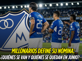Millonarios alista salidas y renovaciones en junio Millonarios
