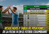 Liga Colombiana: resultados y tabla, fecha 14 Liga Colombiana