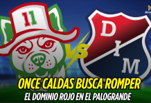 Once Caldas, por romper la hegemonía roja Once Caldas, Independiente Medellín