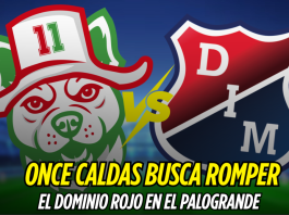 Once Caldas, por romper la hegemonía roja Once Caldas, Independiente Medellín