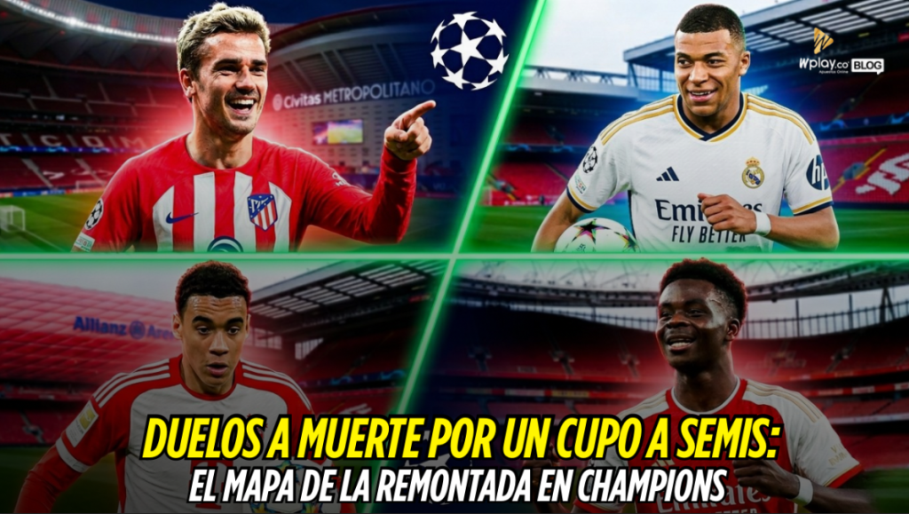 Champions League, Atlético de Madrid, Barcelona, Liverpool, PSG, Bayern, Real Madrid, Arsenal, Sporting Lisboa