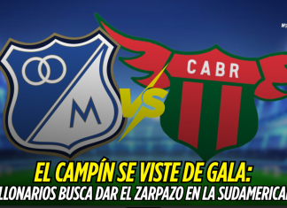 Millonarios quiere golpear en Sudamericana Millonarios