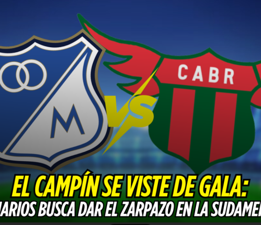 Millonarios quiere golpear en Sudamericana Millonarios