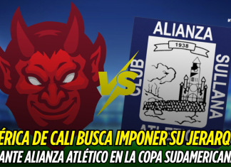 América de Cali, favorito ante Alianza Atlético América de Cali, Alianza Atlético