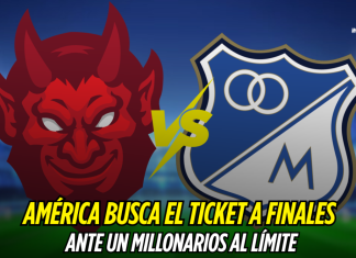 América pelea el cupo a los 8 ante Millonarios América de Cali, Millonarios, Liga Colombiana, Primera A Colombia