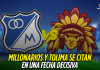 Fecha 18: Millonarios vs Tolima, duelo decisivo Millonarios, Tolima, Deportes Tolima