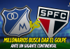 Millonarios va por la sorpresa ante un gigante Millonarios, Sao Paulo, Copa Sudamericana