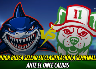 Junior va por semifinales frente a Once Caldas Junior de Barranquilla, Once Caldas, Primera A Colombia, Liga Colombiana