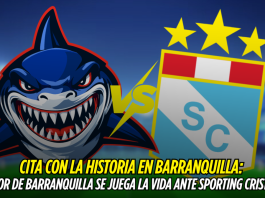 Junior obligado a ganar frente a Sporting Cristal Junior de Barranquilla, Sporting Cristal, Copa Libertadores