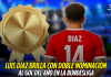 Luis Díaz va por el gol del año en Bundesliga Luis Díaz, Bundesliga