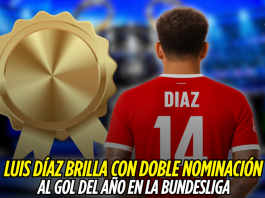 Luis Díaz va por el gol del año en Bundesliga Luis Díaz, Bundesliga