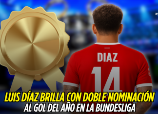 Luis Díaz va por el gol del año en Bundesliga Luis Díaz, Bundesliga