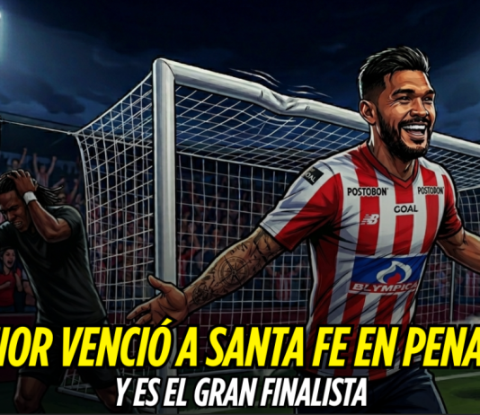Junior eliminó a Santa Fe en penales y es finalista Junior de Barranquilla, Independiente Santa Fe