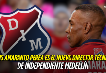 Medellín oficializa a Luis Amaranto Perea Medellín, Luis Amaranto Perea