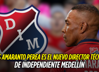Medellín oficializa a Luis Amaranto Perea Medellín, Luis Amaranto Perea