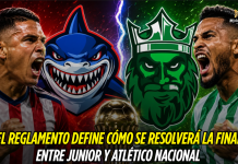 Junior y Nacional: así se definirá la final Junior, Atlético Nacional, Primera A Colombia, Liga Colombiana