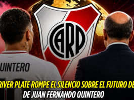 River Plate se pronuncia sobre Juanfer Quintero River Plate, Juan Fernando Quintero
