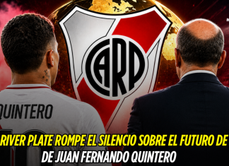 River Plate se pronuncia sobre Juanfer Quintero River Plate, Juan Fernando Quintero
