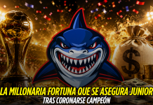 Junior asegura una fortuna con la estrella 12 Junior de Barranquilla