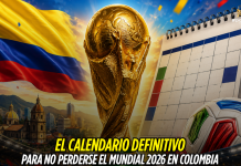 Mundial 2026: fechas y horarios para Colombia Mundial 2026, Colombia