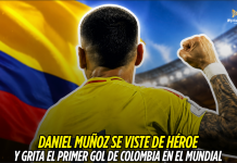 Daniel Muñoz marca el primer gol de Colombia Daniel Muñoz, Mundial 2026, Colombia