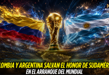 Colombia y Argentina salvan a Sudamérica en el Mundial Selección Colombia, Selección de Argentina, Mundial 2026