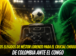 Colombia ya tiene lista para el duelo ante Congo Selección Colombia, República Democrática del Congo, Mundial 2026