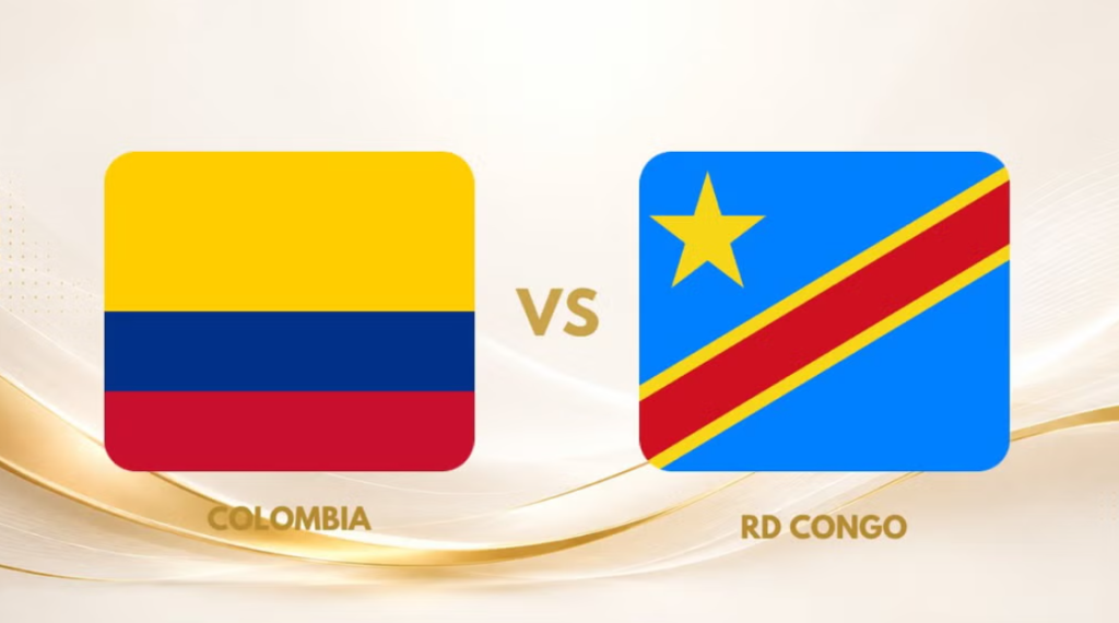 Selección Colombia, Selección República Democrática del Congo, Mundial 2026