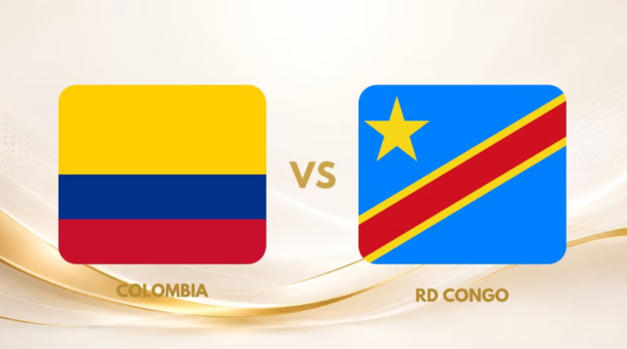 Selección Colombia, Selección República Democrática del Congo, Mundial 2026