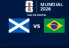 Brasil busca asegurar el liderato del Grupo C Selección de Escocia, Selección de Brasil, Mundial 2026