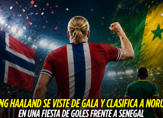 Haaland guía a Noruega a los dieciseisavos Erling Haaland, Selección de Noruega