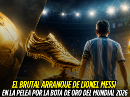 Lionel Messi lidera la lucha por la Bota de Oro Lionel Messi, Selección de Argentina