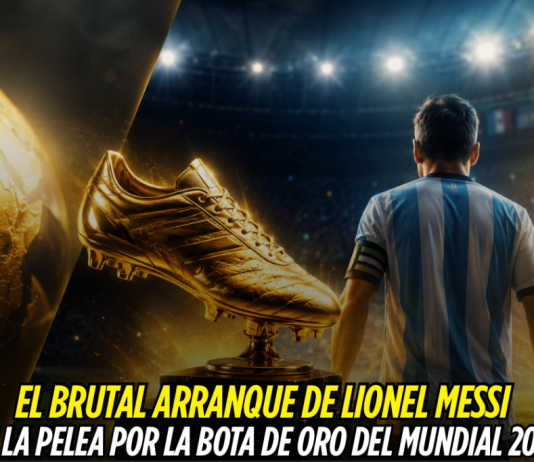 Lionel Messi lidera la lucha por la Bota de Oro Lionel Messi, Selección de Argentina