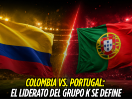 Colombia y Portugal se juegan el liderato del Grupo K Selección Colombia, Selección de Portugal, Mundial 2026
