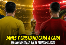 James Rodríguez y Cristiano Ronaldo: cara a cara James Rodríguez, Cristiano Ronaldo, Mundial 2026