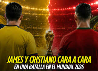 James Rodríguez y Cristiano Ronaldo: cara a cara James Rodríguez, Cristiano Ronaldo, Mundial 2026