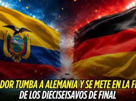 Ecuador derrota a Alemania y clasifica a 16avos Selección de Ecuador, Selección de Alemania, Mundial 2026