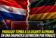Paraguay hace historia: elimina a Alemania Selección de Paraguay, Selección de Alemania, Mundial 2026