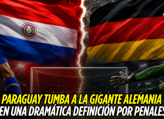 Paraguay hace historia: elimina a Alemania Selección de Paraguay, Selección de Alemania, Mundial 2026