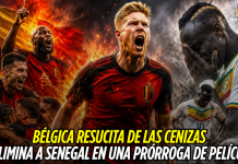 Bélgica elimina a Senegal en una prórroga épica Selección de Bélgica, Selección de Senegal, Copa Mundial 2026