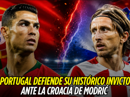 Portugal busca extender su invicto ante Croacia Selección de Portugal, Selección de Croacia, Cristiano Ronaldo, Luka Modrić, Mundial 2026
