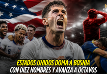 Estados Unidos avanza con diez ante Bosnia Selección de Estados Unidos, Mundial 2026