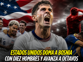 Estados Unidos avanza con diez ante Bosnia Selección de Estados Unidos, Mundial 2026