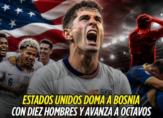 Estados Unidos avanza con diez ante Bosnia Selección de Estados Unidos, Mundial 2026