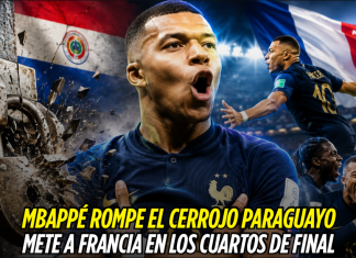 Mbappé guía a Francia a cuartos ante Paraguay Mbappé, Francia