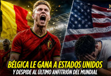 Bélgica elimina al último anfitrión del Mundial Selección de Bélgica, Selección de Estados Unidos, Mundial 2026