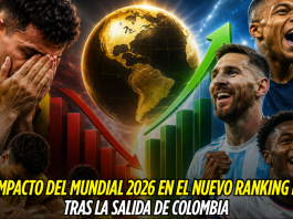 Así queda Colombia en el ranking FIFA tras el Mundial Selección Colombia, Colombia, FIFA, Mundial 2026
