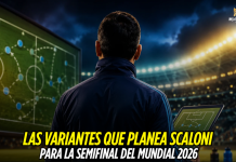 Argentina: las variantes de Scaloni para la semifinal Selección de Argentina